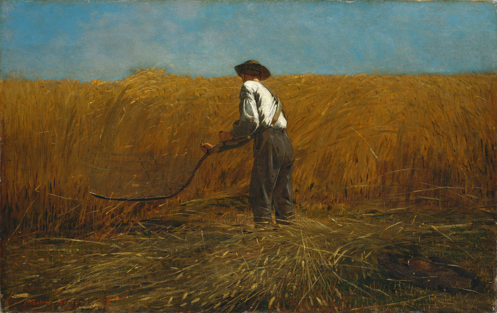 Winslow Homer - The Veteran In A New Field (1865)