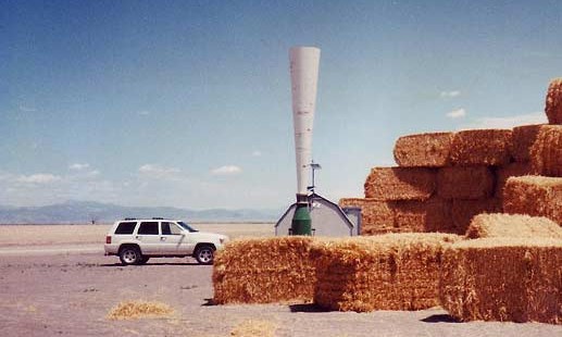 An Eggers anti-hail device